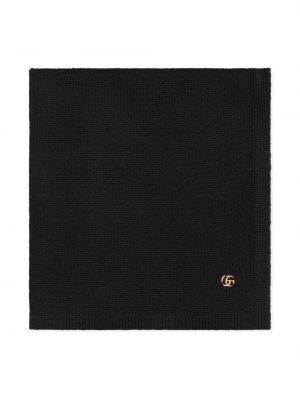 Cravate en laine avec poches Gucci noir