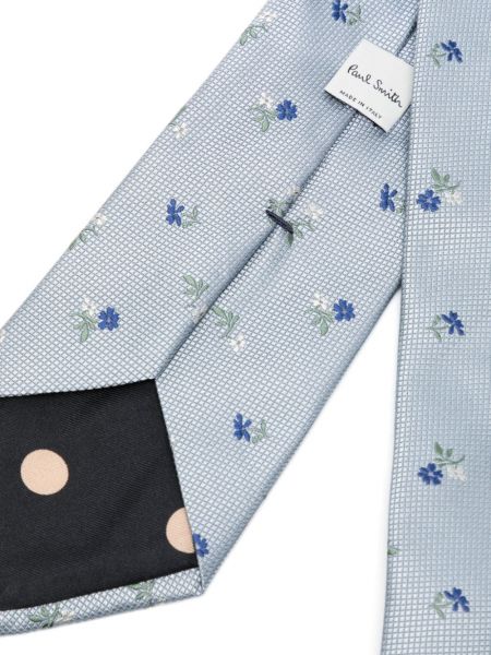 Květinová hedvábná kravata Paul Smith