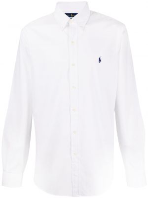 Camisa con bordado con bordado con botones Polo Ralph Lauren