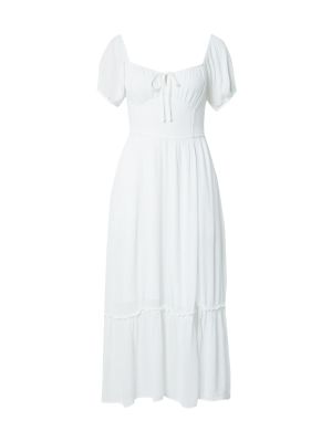 Φόρεμα Hollister λευκό