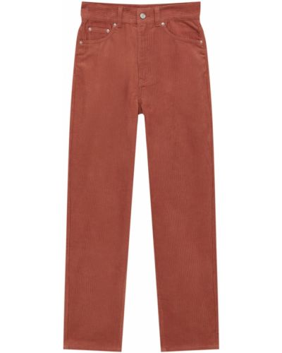 Pantaloni Pull&bear rosso
