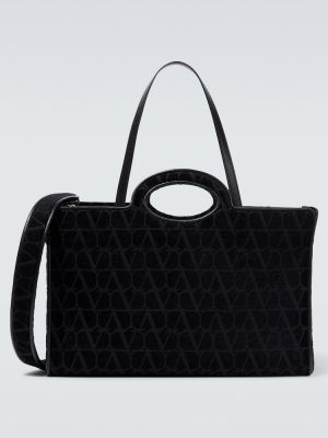 Shopper handtasche Valentino Garavani schwarz