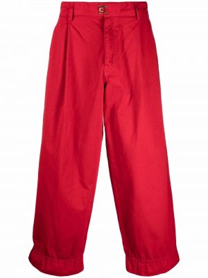 Pantalones bootcut Kolor rojo