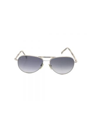 Okulary przeciwsłoneczne Louis Vuitton Vintage niebieskie