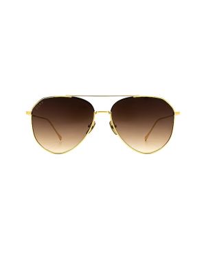 Gafas de sol con efecto degradado Diff Eyewear dorado