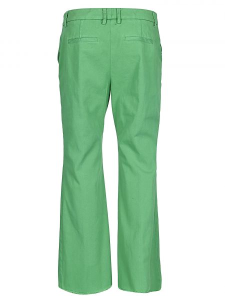 Pantaloni di cotone True Royal verde
