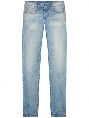 Jeans skinny taille basse slim Diesel bleu