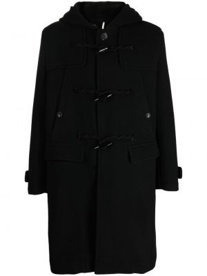 Палто с качулка Undercover черно