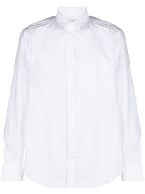 Памучна риза с копчета Glanshirt бяло
