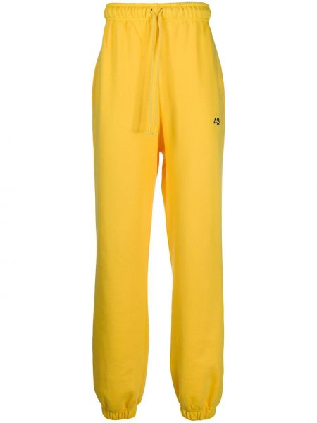 Pantalones de chándal 424 amarillo