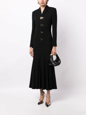 Sukienka długa Céline Pre-owned czarna