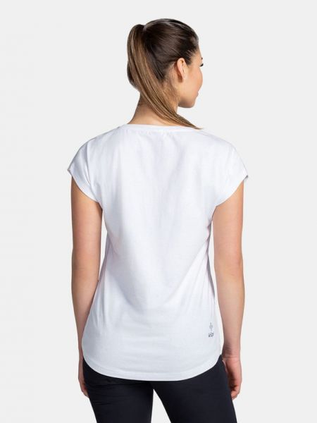 Памучна тениска Kilpi бяло