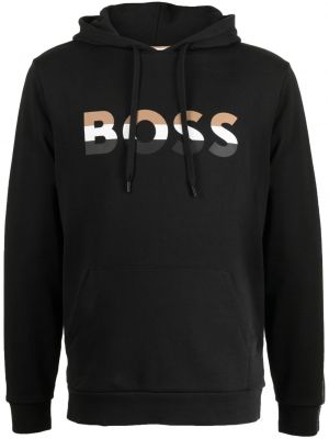 Hoodie Boss svart