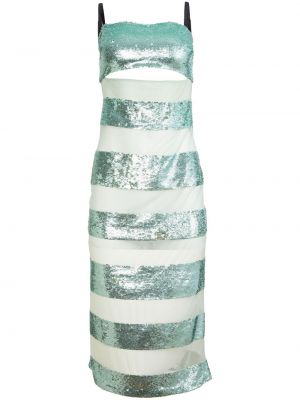 Коктейлна рокля с пайети на райета Fleur Du Mal