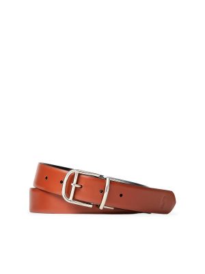 Cinturón de cuero Polo Ralph Lauren negro
