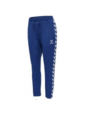 Spodnie sportowe Hummel niebieskie