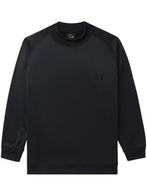 Jersey sweatshirt mit stickerei Needles schwarz