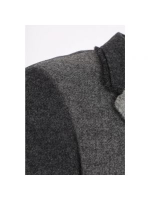 Blazer con flecos de lana Thom Browne gris