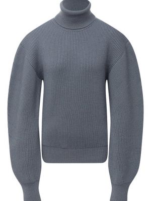 Шерстяной свитер Jil Sander синий