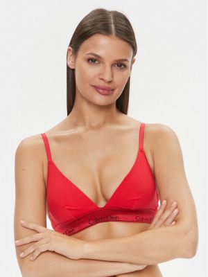Merevítő nélküli melltartó Calvin Klein Underwear piros