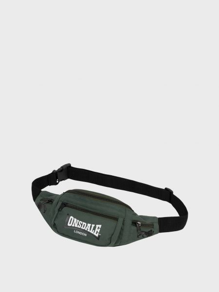 Зеленая поясная сумка Lonsdale