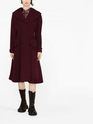 Manteau large Moschino violet
