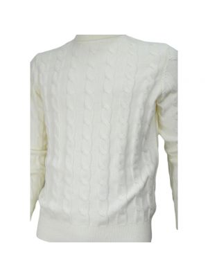 Camisa de cachemir Cashmere Company blanco