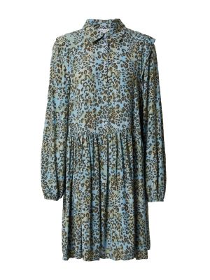 Φόρεμα σε στυλ πουκάμισο Moss Copenhagen μπλε