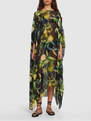 Šifoninis šilkinis suknele Roberto Cavalli