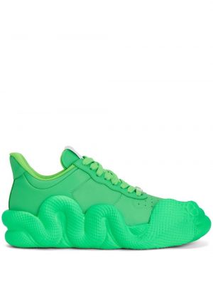 Sneakers με μοτίβο φίδι Giuseppe Zanotti πράσινο