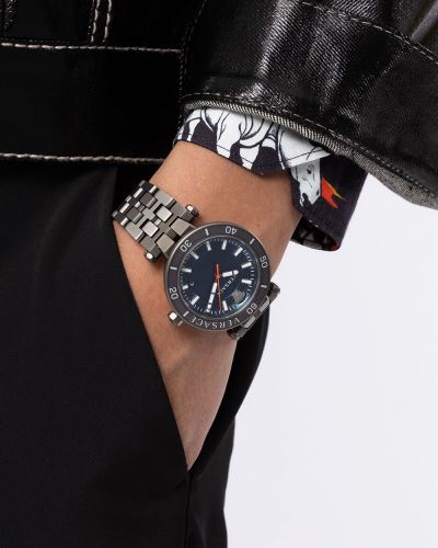 Relojes Versace plateado