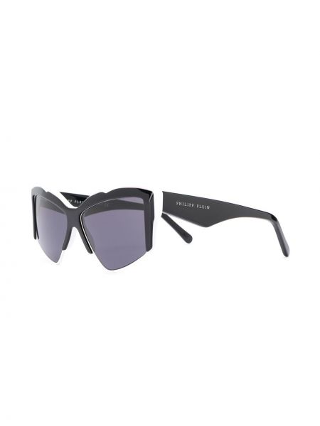 Oversize saulesbrilles Philipp Plein melns