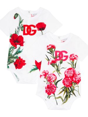 Bomull body for jenter Dolce&gabbana Kids