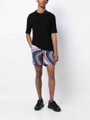 Abstrakte shorts mit print Limitato