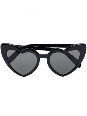 Hjertemønster briller Saint Laurent Eyewear svart