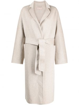 Кашемировое пальто с завязками 12 Storeez, коричневый