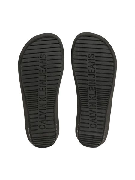 Casual sandalias Calvin Klein Jeans negro