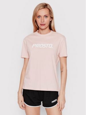 Marškinėliai Prosto. rožinė