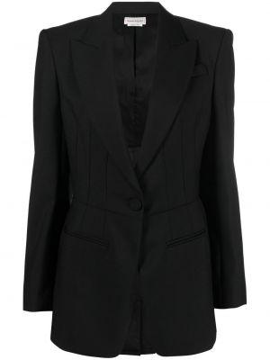 Blazer Alexander Mcqueen schwarz