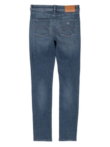 Jeans skinny Emporio Armani bleu