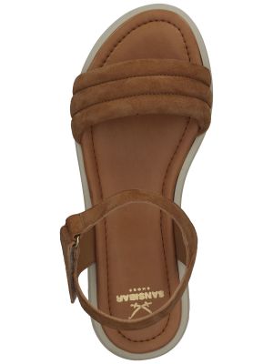 Sandales Sansibar marron