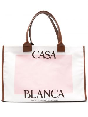 Shopper handtasche mit print Casablanca