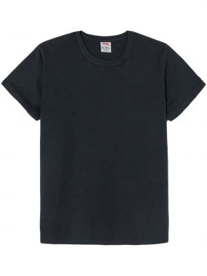 T-shirt col rond Re/done noir