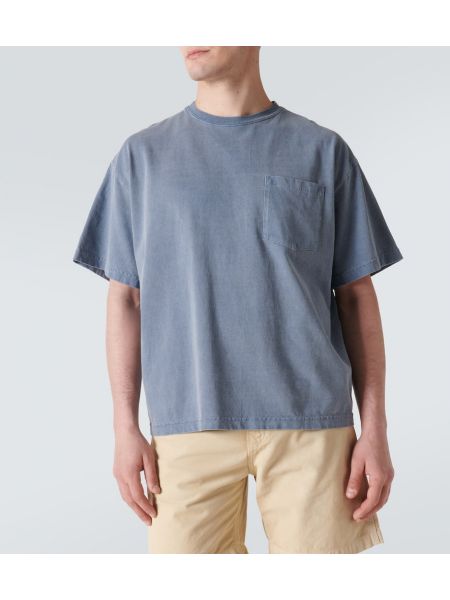 Camiseta de algodón de tela jersey Notsonormal azul