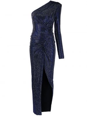 Вечерна рокля с пайети Alexandre Vauthier синьо