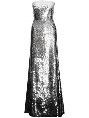 Вечерна рокля с пайети Oscar De La Renta