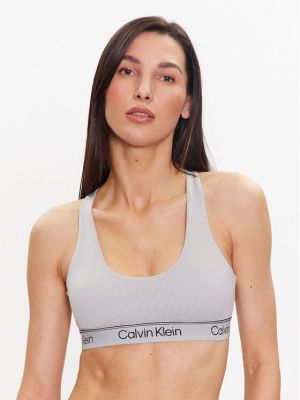 Reggiseno sportivo Calvin Klein Performance grigio