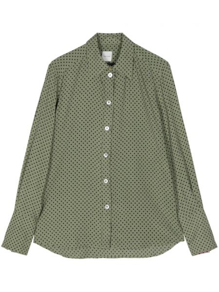 Taškuota marškiniai Paul Smith žalia