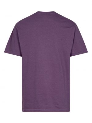 T-shirt mit print Supreme lila