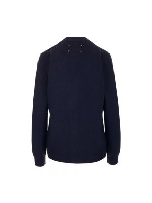 Suéter con estampado de cachemira Maison Margiela azul